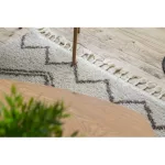  Tepih BERBER ASILA B5970 krem / smeđa Fringe shaggy 240x330 cm