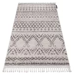  Tepih BERBER RABAT G0526 bež / smeđa Fringed shaggy 240x330 cm