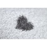 PETIT tepih FLAMINGOS Flamingók szív krém 160x220 cm