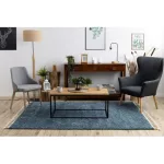 tepih BERBER 9000 plava Rojt shaggy 160x220 cm