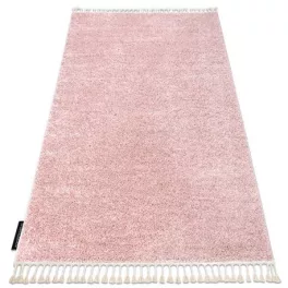 tepih BERBER 9000 ružičasta Rojt shaggy 160x220 cm