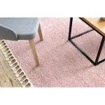 tepih BERBER 9000 ružičasta Rojt shaggy 160x220 cm