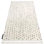 tepih BERBER SYLA B752 pontok krem Rojt shaggy 160x220 cm