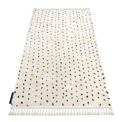 tepih BERBER SYLA B752 pontok krem Rojt shaggy 160x220 cm