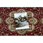  Kraljevski tepih ovalni adr 521 bordo 100x180 cm