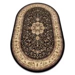  Royal tepih ovalni adr 521 crni 200x290 cm