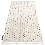 tepih BERBER SYLA B752 pontok krem Rojt shaggy 120x170 cm