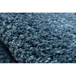  Tepih BERBER 9000 krug plavi Fringe shaggy krug 120 cm
