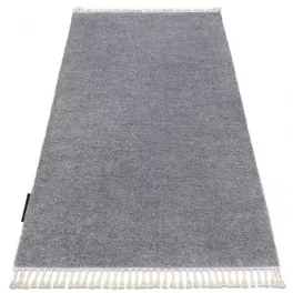 tepih BERBER 9000 svijetlo siva Rojt shaggy 80x150 cm