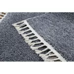 tepih BERBER 9000 svijetlo siva Rojt shaggy 80x150 cm