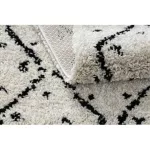  Tepih, podloga za trčanje TETUAN B751 cik-cak krem -60x200 cm
