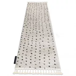  Tepih, vodilica BERBER SYLA B752 točkice krem -60x200 cm