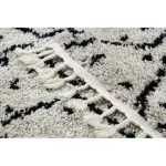 Tepih, podloga za trčanje TETUAN B751 cik-cak krem -60x250 cm