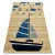 PETIT tepih SAIL hajó, vitorlás arany 80x150 cm