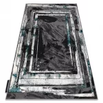 Modern DE LUXE 619 - siva / zelena 120x170 cm tepih