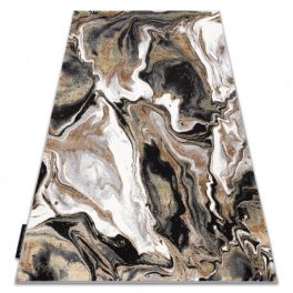   Modern DE LUXE 622 Absztrakcija - krem / arany 120x170 cm tepih