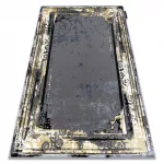 Modern DE LUXE 628 vintage - siva / arany 120x170 cm tepih