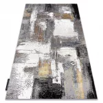 Modern DE LUXE 633 Absztrakcija - krem / arany 120x170 cm tepih