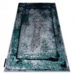 Modern DE LUXE 624 - siva / zelena 140x190 cm tepih