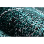 Modern DE LUXE 626 geometriai, gyémánt - siva / zelena 140x190 cm tepih