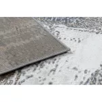 Modern DE LUXE 633 Absztrakcija - krem / arany 140x190 cm tepih