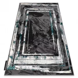 Modern DE LUXE 619 - siva / zelena 180x270 cm tepih