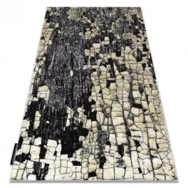 Modern DE LUXE 2079 - arany / siva 200x290 cm tepih