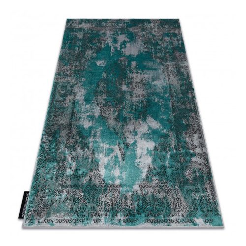 Modern DE LUXE 6754 Absztrakcija - zelena / siva 120x170 cm tepih