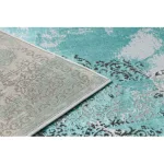 Modern DE LUXE 6754 Absztrakcija - zelena / siva 120x170 cm tepih
