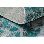 Modern DE LUXE 6754 Absztrakcija - zelena / siva 120x170 cm tepih