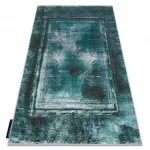 Modern DE LUXE 634 vintage - zelena / antracit 120x170 cm tepih