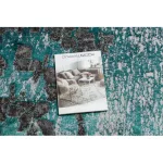 Modern DE LUXE 2079 vintage - zelena / antracit 140x190 cm tepih