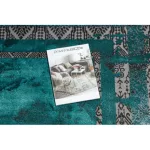 Modern DE LUXE 1516 vintage - zelena / antracit 160x220 cm tepih