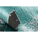 Modern DE LUXE 6768 Geometriai - zelena / antracit 160x220 cm tepih