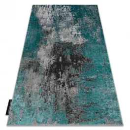   Modern DE LUXE 570 vintage - zelena / antracit 200x290 cm tepih