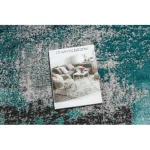 Modern DE LUXE 570 vintage - zelena / antracit 200x290 cm tepih