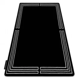 HAMPTON tepih Chick keret crne 200x290 cm