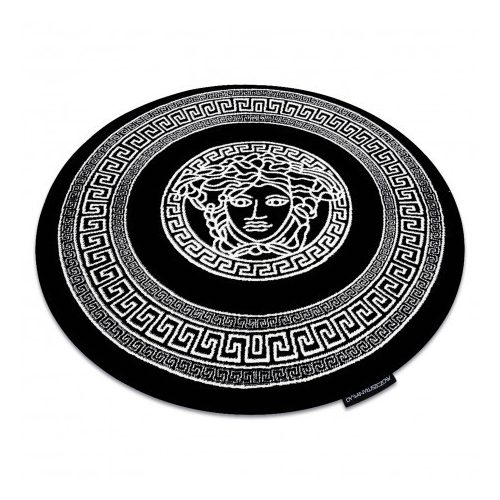  HAMPTON tepih Medusa krug Medusa Greek black wheel 200 cm