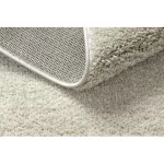 tepih BERBER 9000 square krem Rojt shaggy 120x120 cm