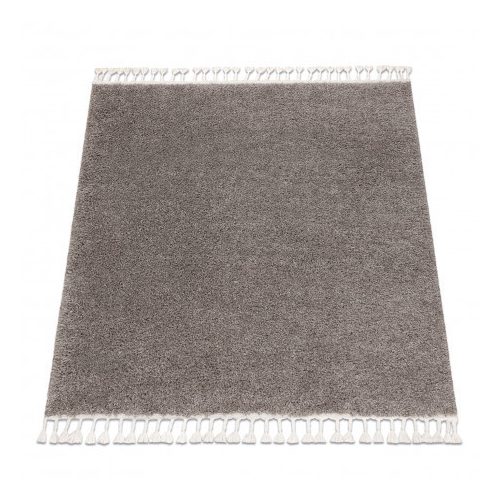 tepih BERBER 9000 square smeđa Rojt shaggy 120x120 cm