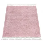 tepih BERBER 9000 square ružičasta Rojt shaggy 120x120 cm