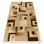 Kraljevski tepih G2069 Geometrijski, linije - krem 100x200 cm