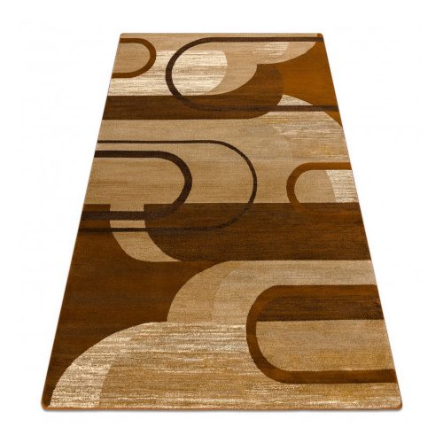  Kraljevski tepih HE405 Geometrijski - smeđi / krem 200x290 cm