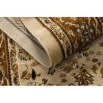  Kab. Kraljevski tepih E0176 Okvir - bež / smeđi 250x350 cm