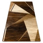  Kab. Kraljevski tepih HE397 Geometrijski - smeđi / bež 300x400 cm