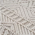 Ay. Helix modern okrugli tepih 160 x 160 cm 2202 krem