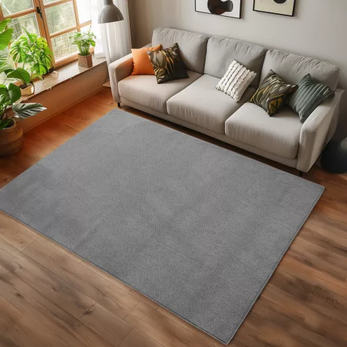 Ay. Helix modern tepih 80 x 250 cm 2200 srebrni