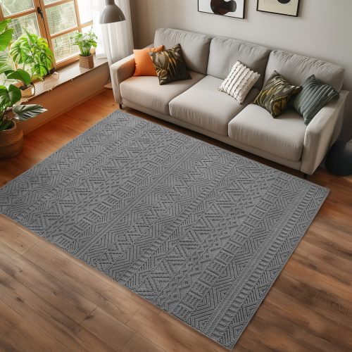 Ay. Helix modern tepih 240 x 340 cm 2202 srebrni