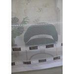  TRD. Gotova zavjesa grčki sivi uzorak 400x180cm