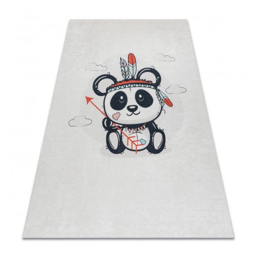 BAMBINO 1129 mosható tepih panda gyerekeknek csúszásgátló - krém 160x220 cm